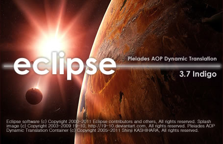 Eclipse Indigo Helios Galileo スプラッシュ画像